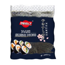 Sushi Nori aux algues rôties yaki